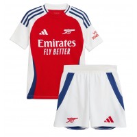 Arsenal Ben White #4 Hjemmedraktsett Barn 2024-25 Kortermet (+ Korte bukser)